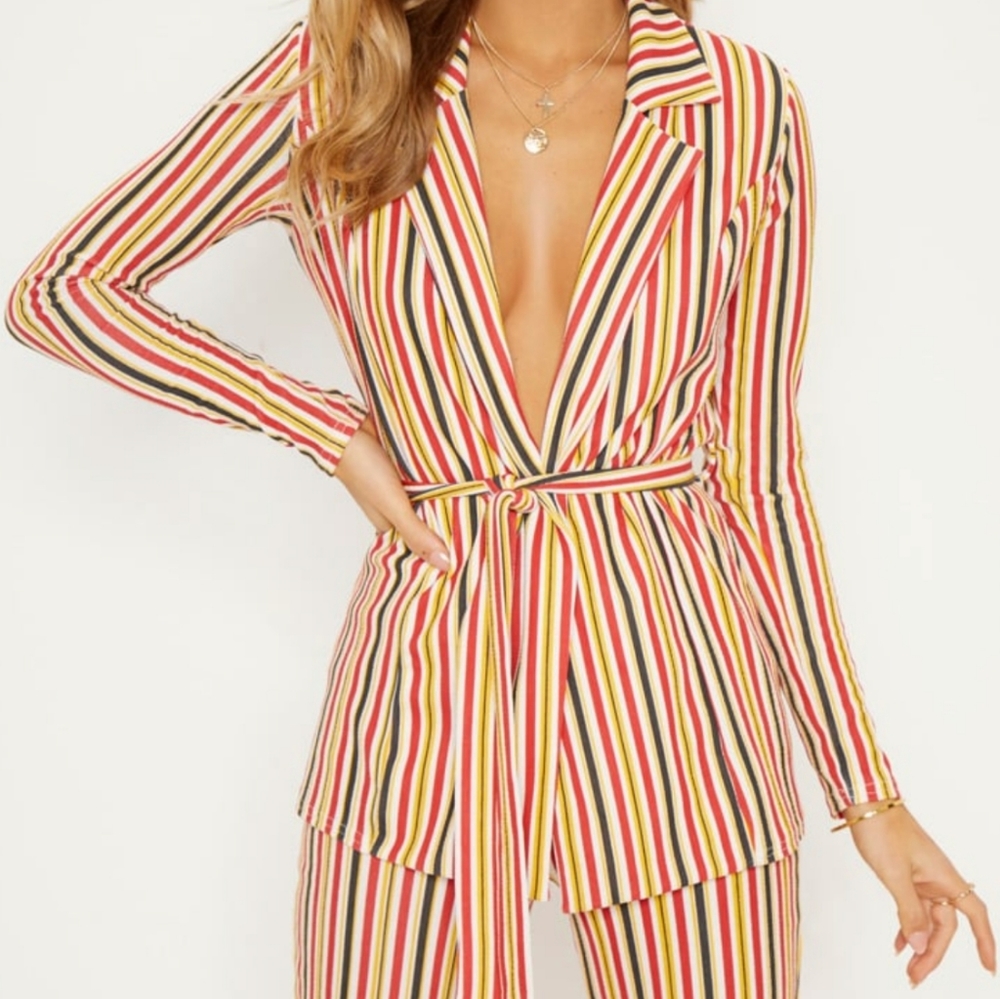Belted Blazer